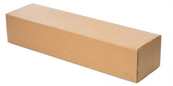 doos waarin een sexpop wordt verzonden